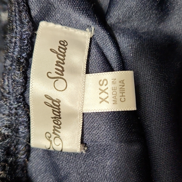 Emerald Sundae Lace Cutout Mini Dress - Picture 11 of 12